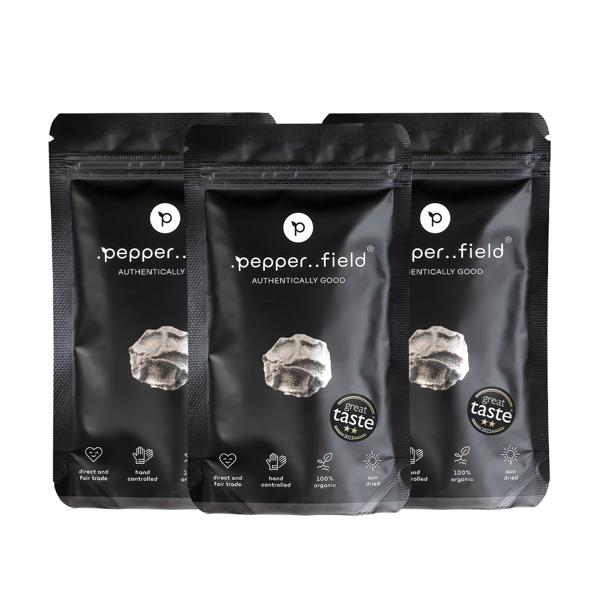 Multipack Kampotského pepře černého (3× 50 g)