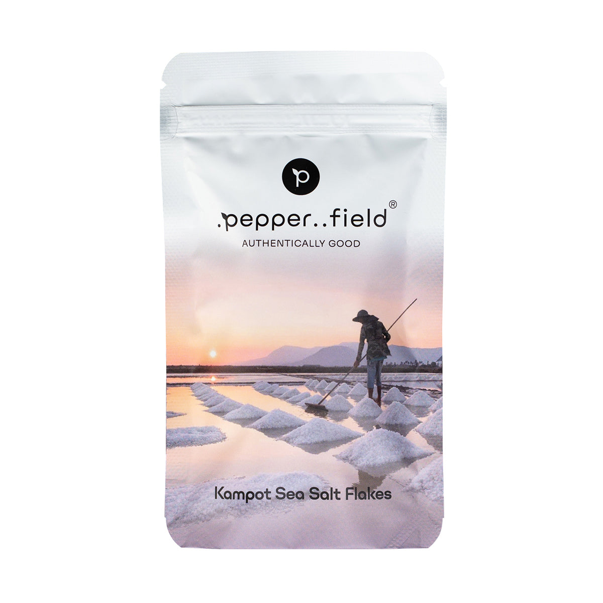 Pyramides de sel (Flocons de sel marin) – sélection des plus gros cristaux de flocons de sel de Kampot 100 g