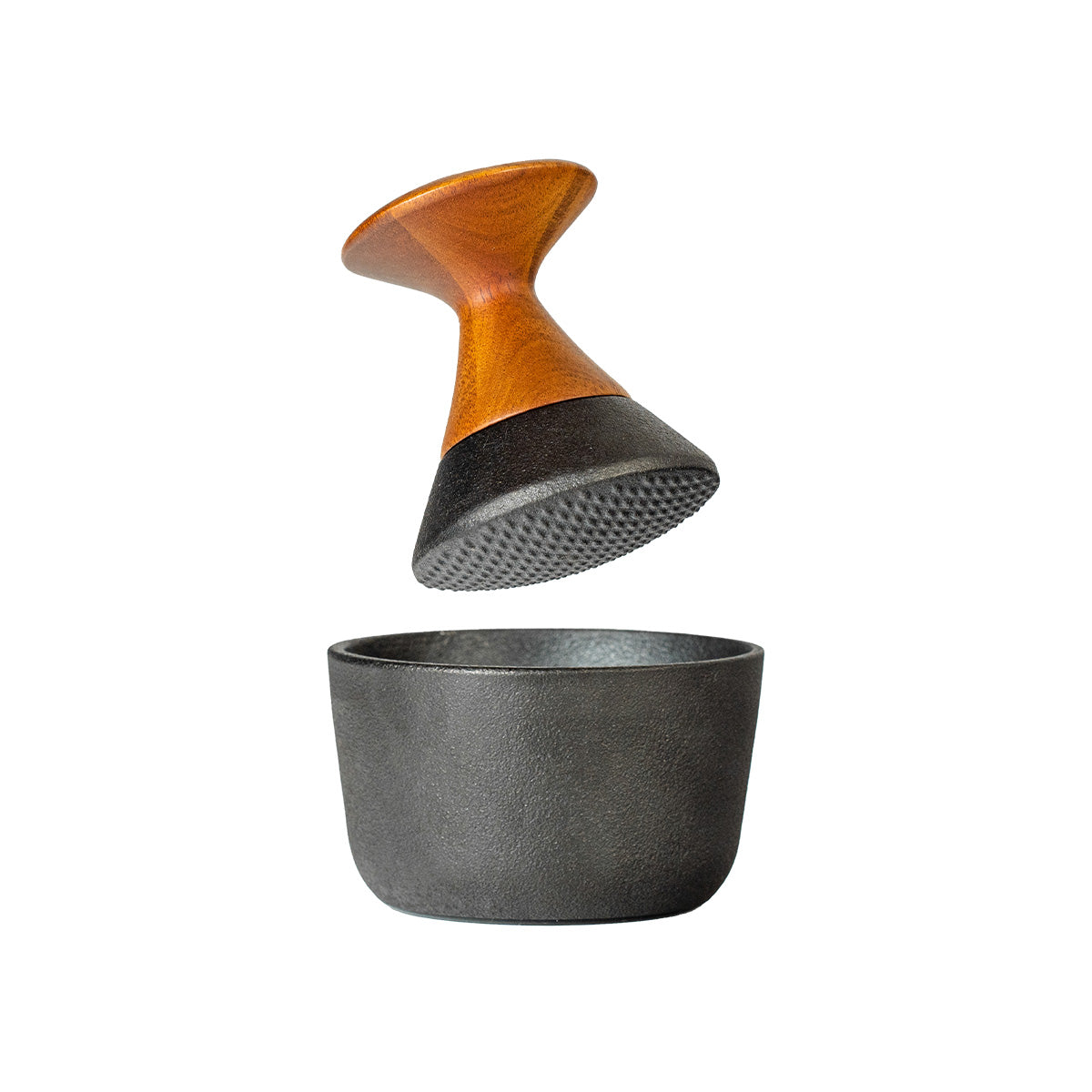 Ruční litinový hmoždíř .pepper..mortar + pepřový starterpack (3× 20 g)