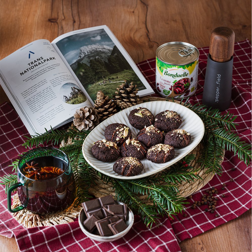 Fazolové brownie cookies