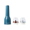 FinaMill blue, rechargeable Grinder with two containers 