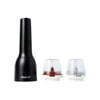 FinaMill black, rechargeable Grinder with two containers 