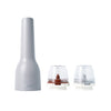 FinaMill gray, rechargeable Grinder with two containers 
