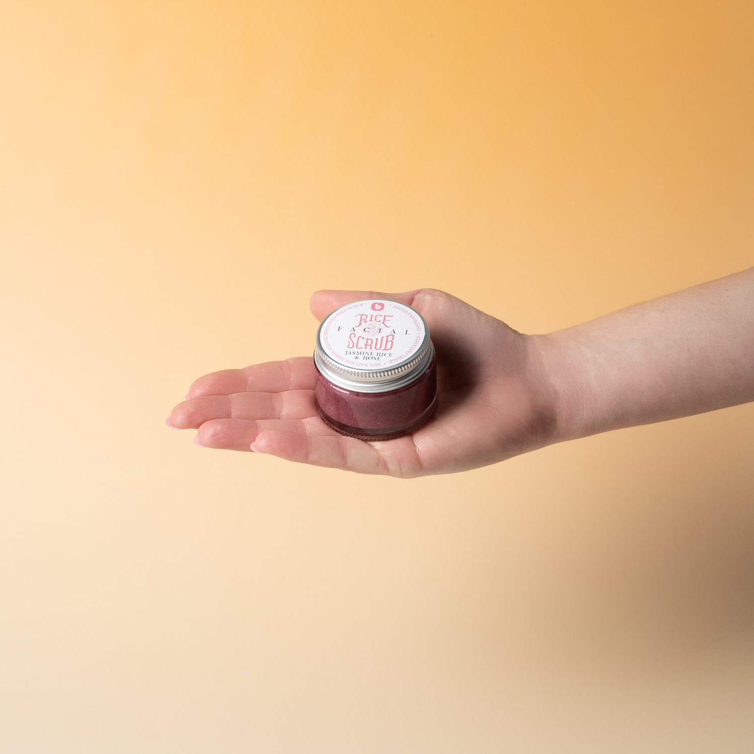 Rýžový pleťový peeling – jasmínová rýže & růže