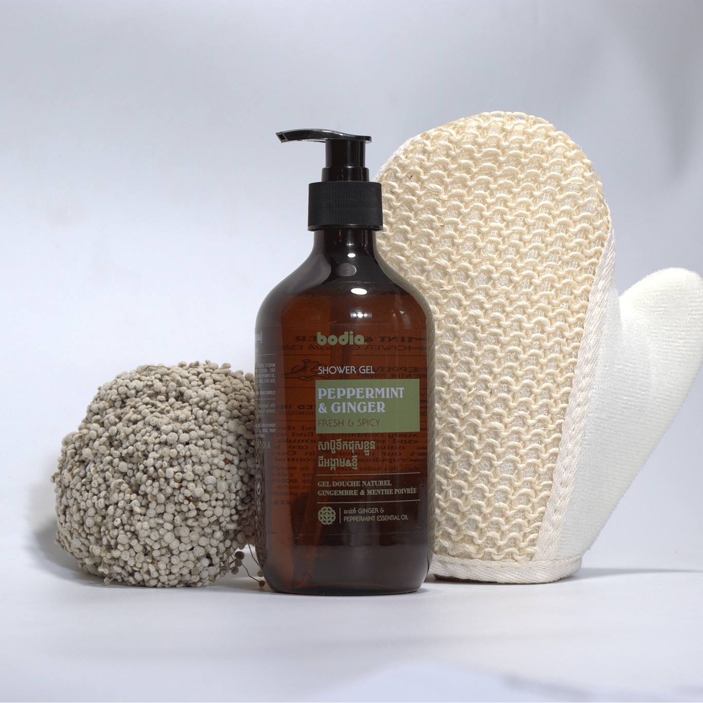 Sprchový gel – máta & zázvor