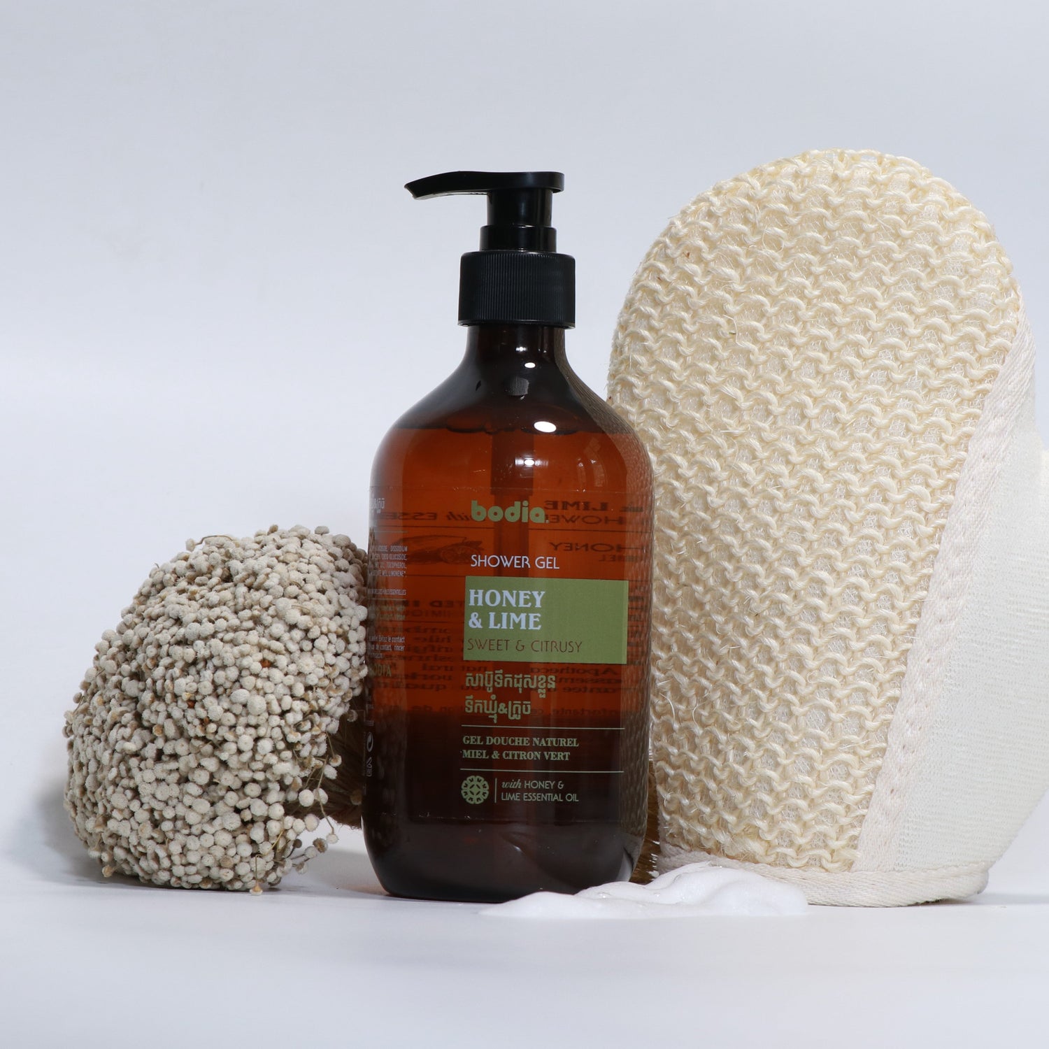 Sprchový gel – med & limeta