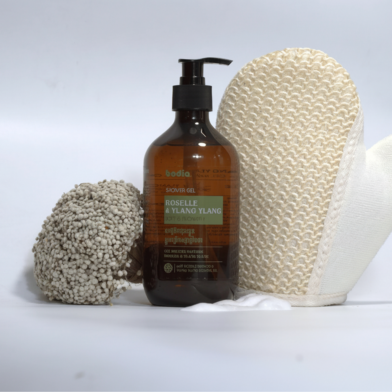 Sprchový gel – roselle (ibišek súdánský) & ylang-ylang