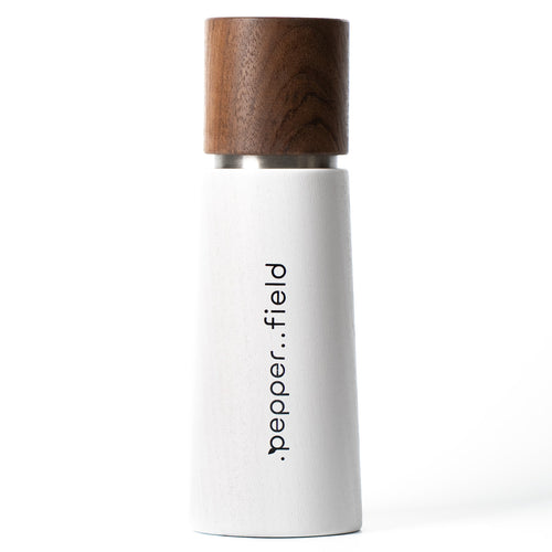 Bílý dřevěný original .pepper..field mlýnek